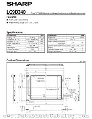 LQ9D340 datasheet pdf SHARP