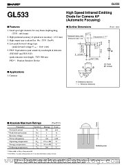 GL533 datasheet pdf SHARP