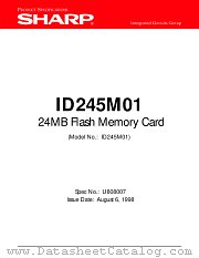 ID245M01 datasheet pdf SHARP