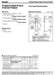 PT4810 datasheet pdf SHARP