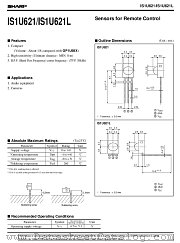 IS1U621 datasheet pdf SHARP