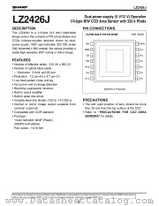 LZ2426J datasheet pdf SHARP