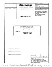 LM10V335 datasheet pdf SHARP