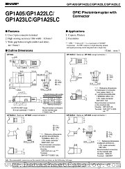 GP1A23LC datasheet pdf SHARP