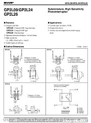 GP2L26 datasheet pdf SHARP