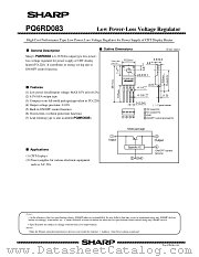 PQ6RD083 datasheet pdf SHARP