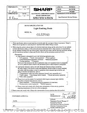 GL5ZV43 datasheet pdf SHARP