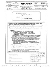 LT1ZR95A-SERIES datasheet pdf SHARP