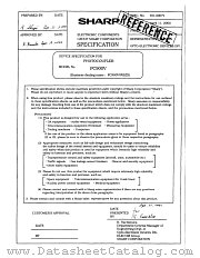 PC900V datasheet pdf SHARP