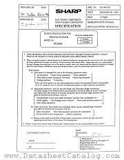 PC3H4 datasheet pdf SHARP