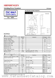 2SC4663 datasheet pdf Shindengen