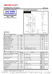 2SC4585 datasheet pdf Shindengen