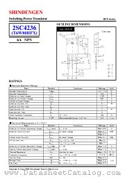 2SC4236 datasheet pdf Shindengen