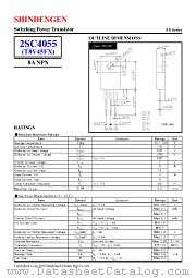 2SC4055 datasheet pdf Shindengen