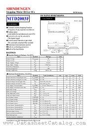 MTD2003F datasheet pdf Shindengen