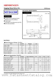 MTD1120F datasheet pdf Shindengen