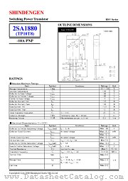 2SA1880 datasheet pdf Shindengen