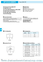 XP161A1265PR datasheet pdf Torex Semiconductor