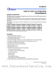 W528S30 datasheet pdf Winbond Electronics