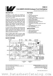 WM8191 datasheet pdf Wolfson