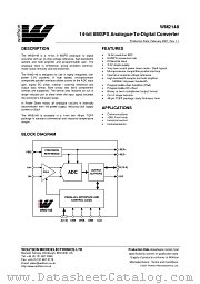 WM2148 datasheet pdf Wolfson