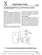 AN69 datasheet pdf Xicor