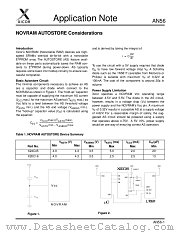 AN56 datasheet pdf Xicor