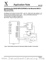 AN130 datasheet pdf Xicor