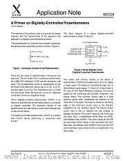 AN124 datasheet pdf Xicor