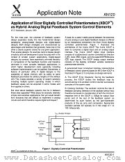 AN120 datasheet pdf Xicor