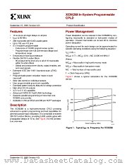 XC95288-SERIES datasheet pdf Xilinx