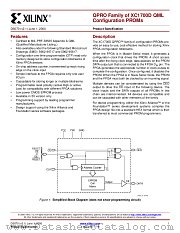 XC17256D-SERIES datasheet pdf Xilinx