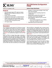 XC17V04-SERIES datasheet pdf Xilinx