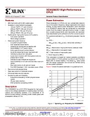 XC95288XV datasheet pdf Xilinx