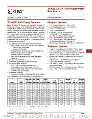 XC4000XV datasheet pdf Xilinx