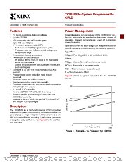 XC95108 datasheet pdf Xilinx