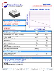 V418MEM1 datasheet pdf Z communications