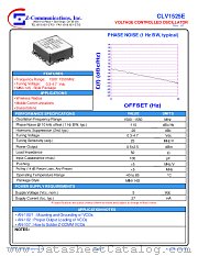 CLV1525E datasheet pdf Z communications