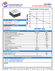 V581ME01 datasheet pdf Z communications