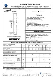 EGP15K datasheet pdf Zowie Technology Corporation