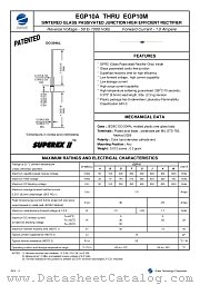 EGP10M datasheet pdf Zowie Technology Corporation