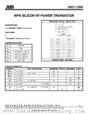 OSC-1.3SH datasheet pdf Advanced Semiconductor