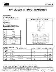 TVU0.5B datasheet pdf Advanced Semiconductor