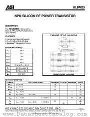 ULBM25 datasheet pdf Advanced Semiconductor