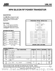 UML100 datasheet pdf Advanced Semiconductor