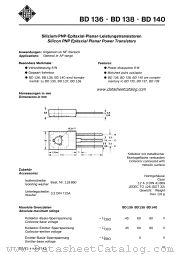 BD140 datasheet pdf AEG-TELEFUNKEN