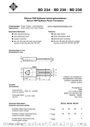 BD234 datasheet pdf AEG-TELEFUNKEN