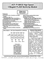 ACT-F128K32N-070P3M datasheet pdf Aeroflex Circuit Technology