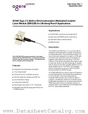 E2505H55 datasheet pdf Agere Systems