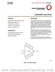 TF1006A datasheet pdf Agere Systems